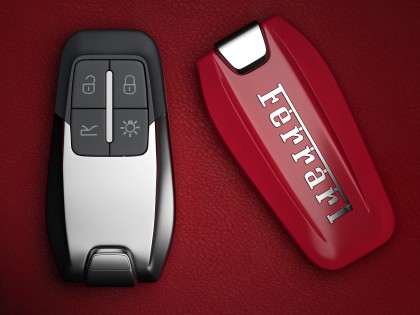 Ferrari kulcs-Formatervezés